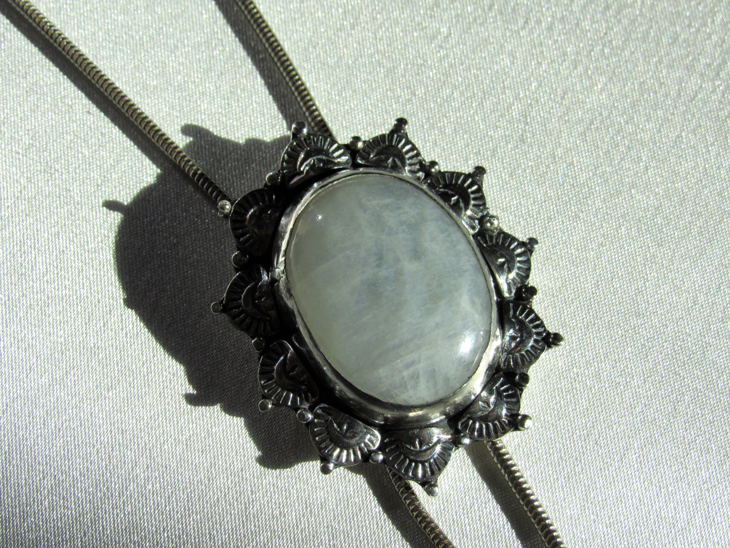 Chain Bolo - Moonstone