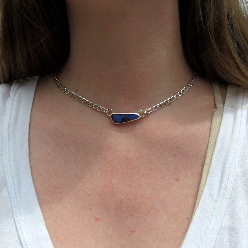 Boulder Opal Choker