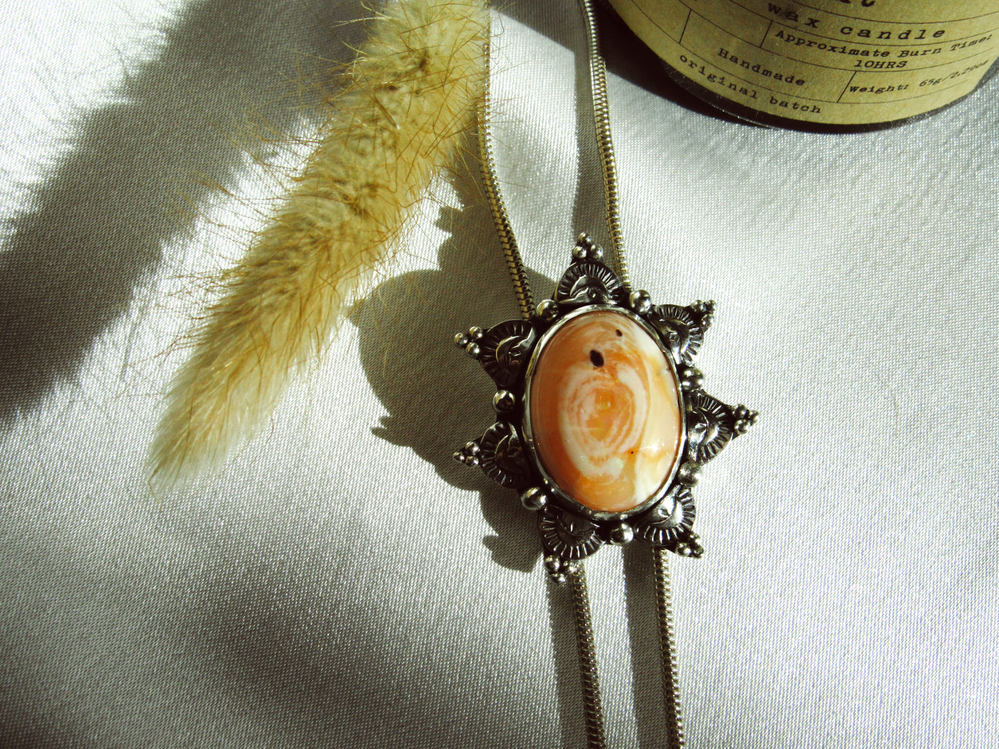 Chain Bolo - Fire Opal