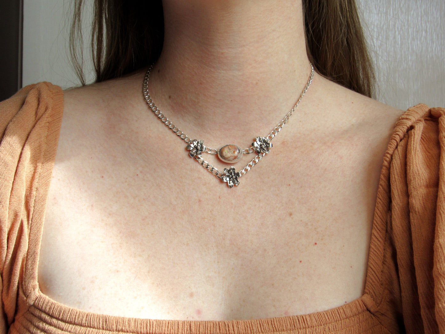 Cherry Blossom Choker