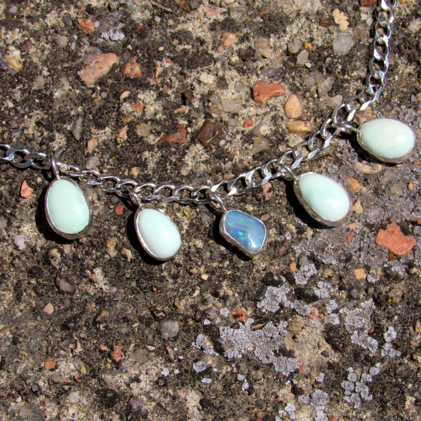 Opal & Turquoise Choker