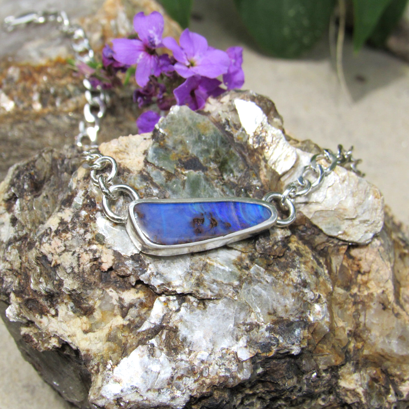 Boulder Opal Choker