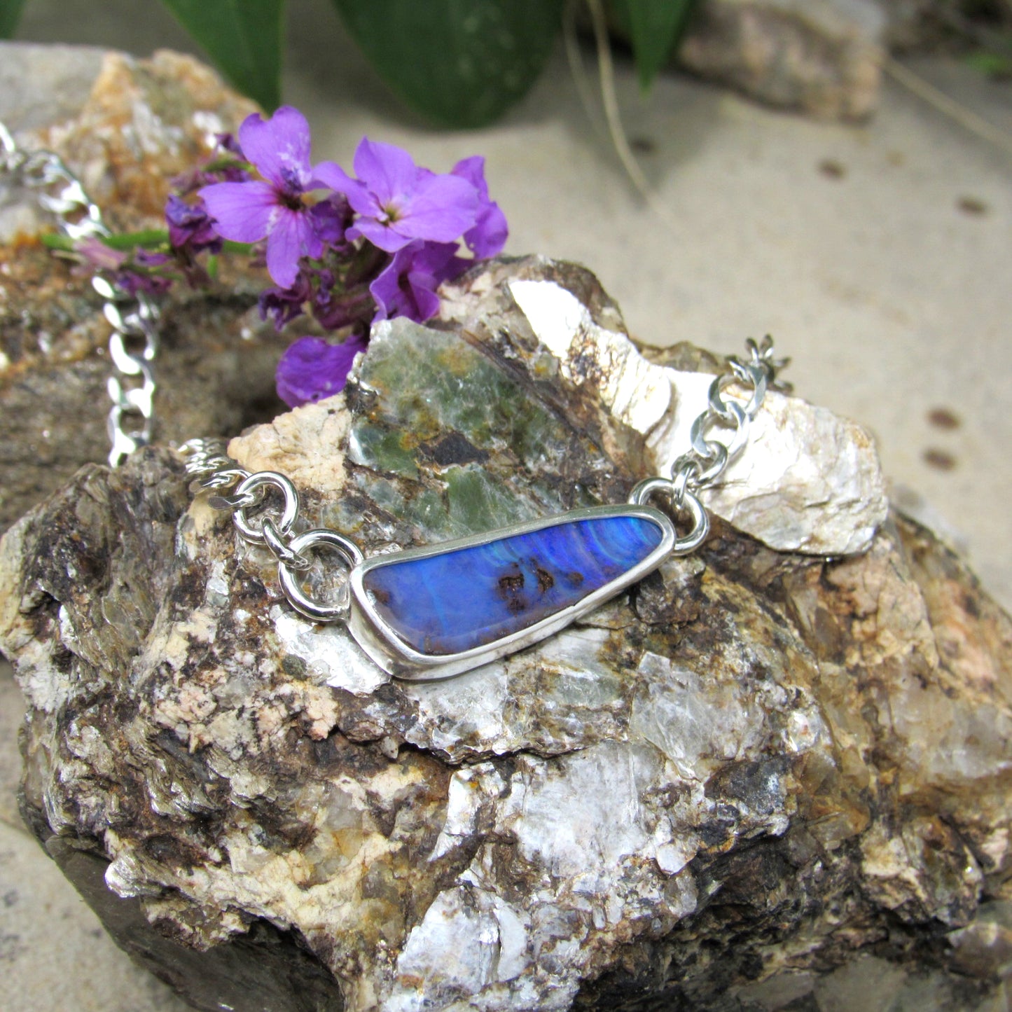 Boulder Opal Choker