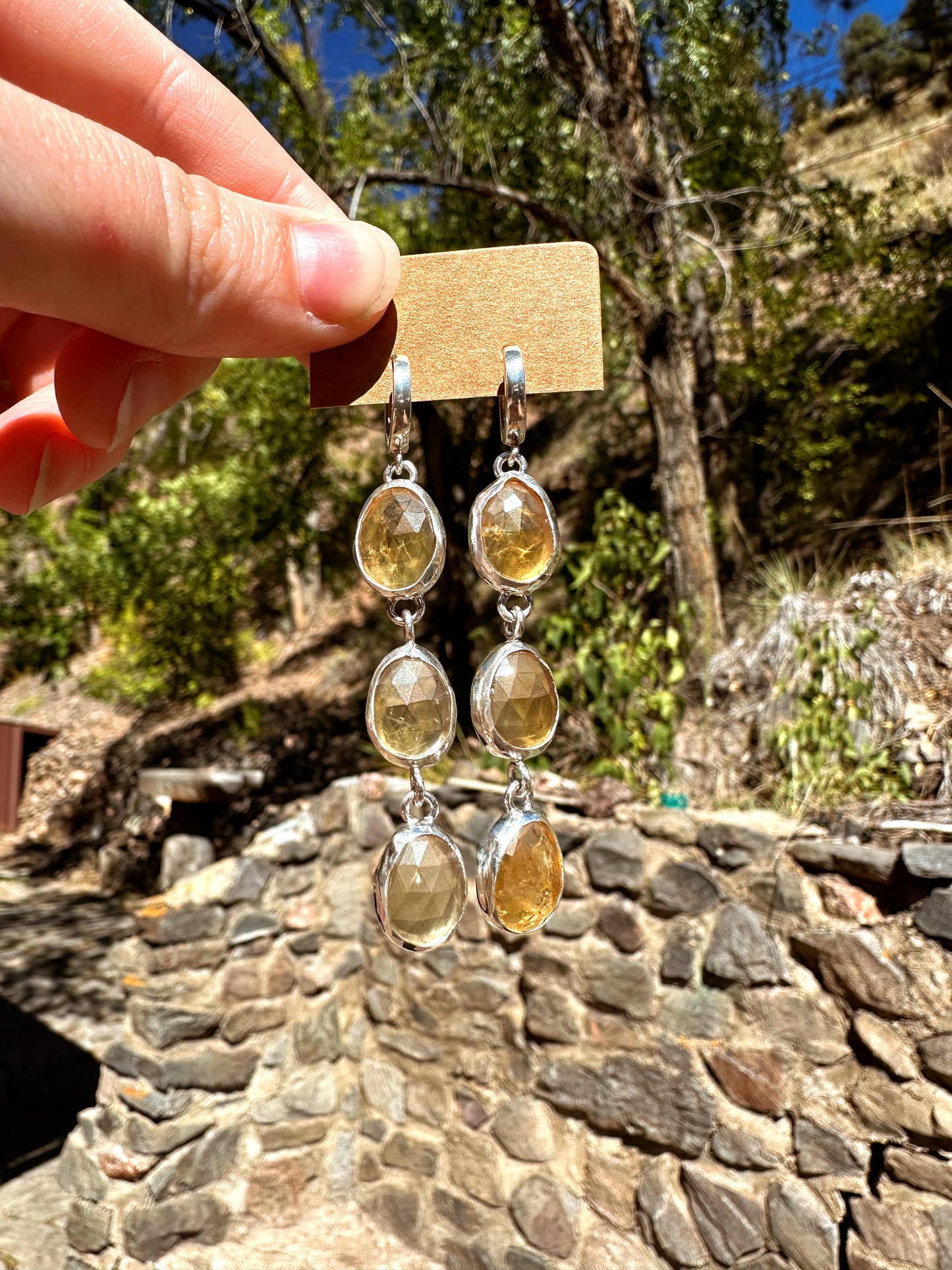 Citrine Drop Earrings