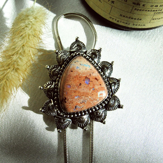 Chain Bolo - Fire Opal
