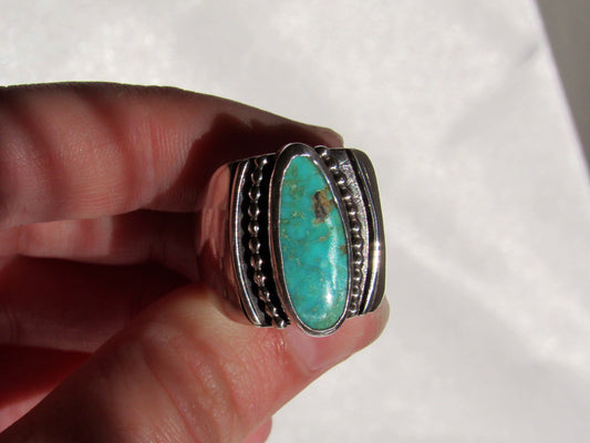 Turquoise Signet - Size 6