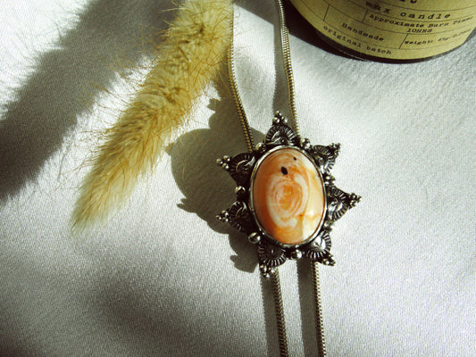 Chain Bolo - Fire Opal