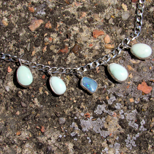 Opal & Turquoise Choker